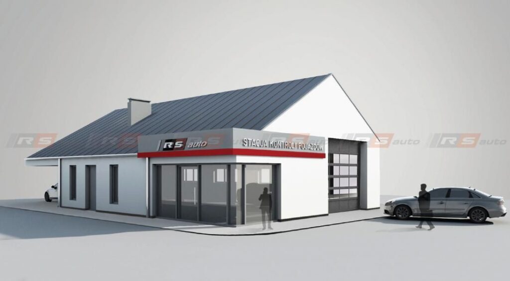 projekt podstawowej stacji kontroli pojazdow rs 10 1s