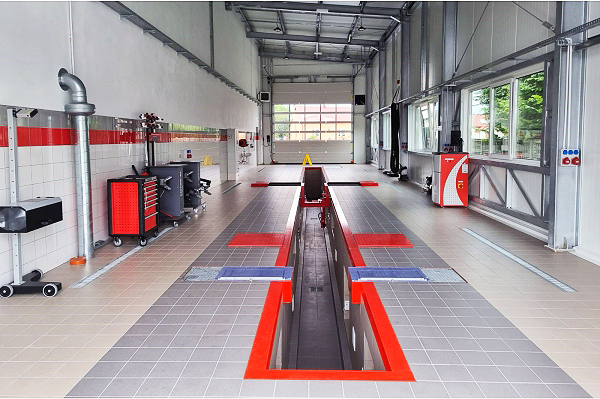 WYPOSAZENIE STACJI KONTROLI POJAZDOW RS AUTO 1A